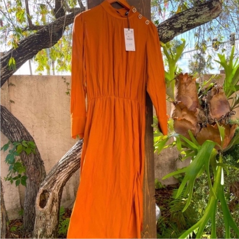 New Zara button dress Size ~ S
